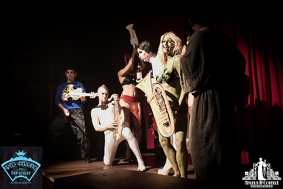 Toronto Burlesque Photographer | Babes in Space 3DD | Revival
